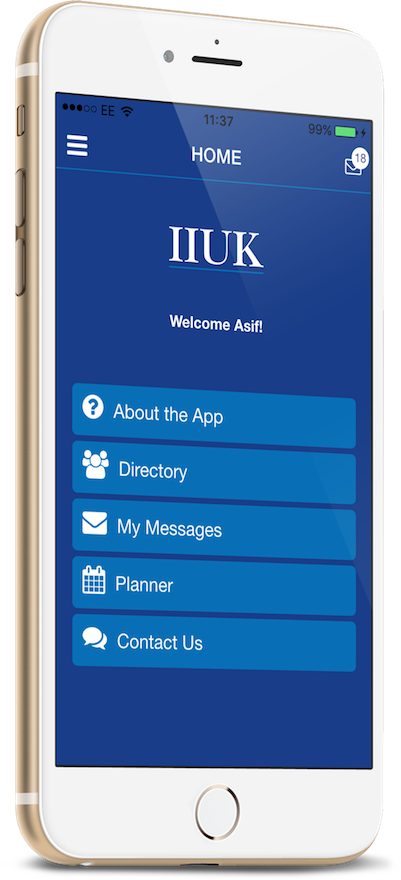 The IIUK App